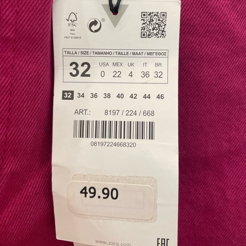 Zara jean 00 high rise full length